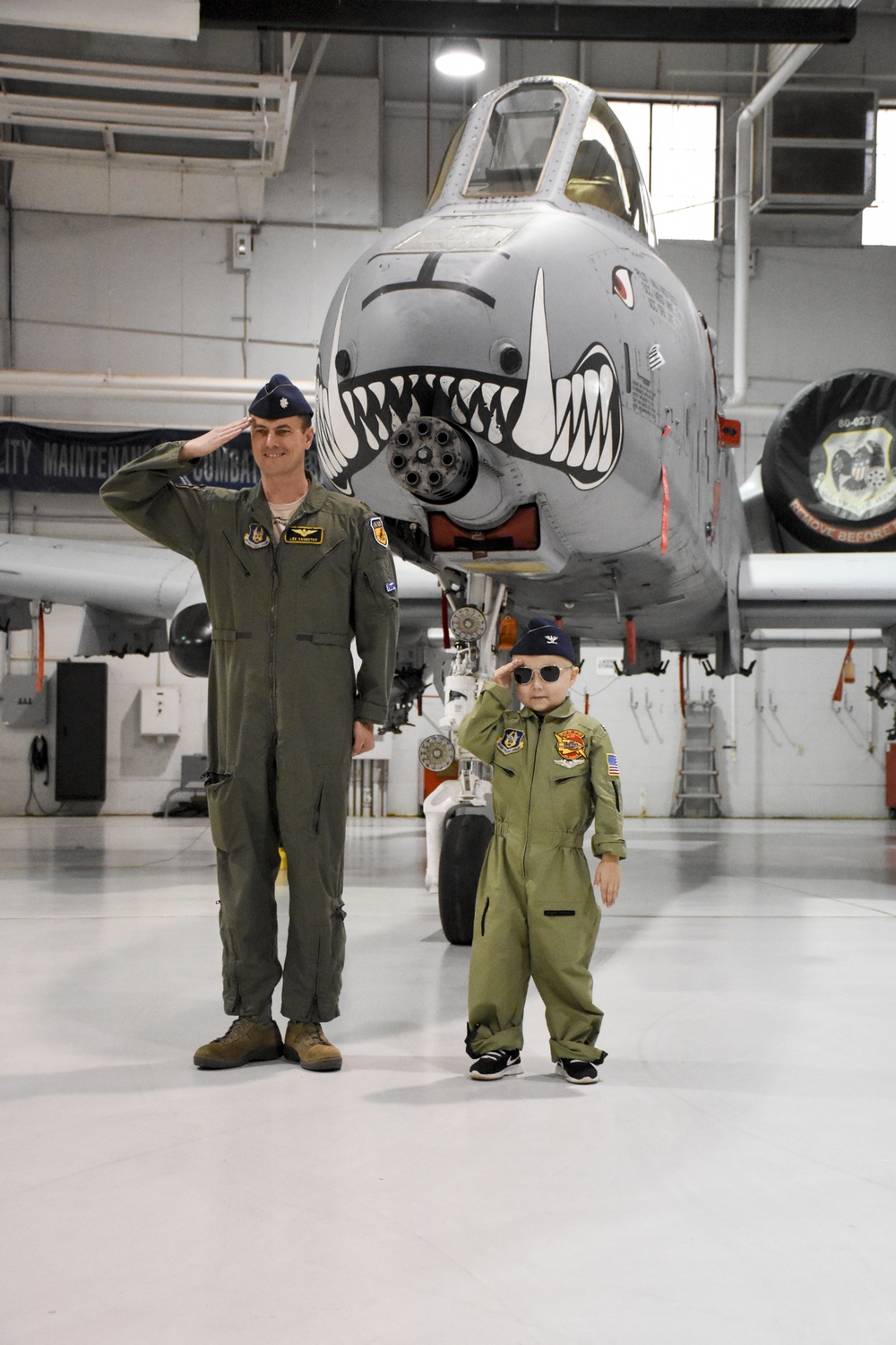 442d Fighter Wing teams with Sporting KC Victory Project to make a child a fighter pilot for a day