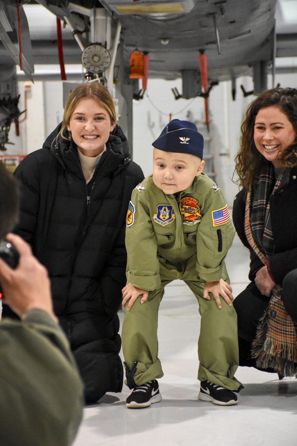 442d Fighter Wing teams with Sporting KC Victory Project to make a child a fighter pilot for a day