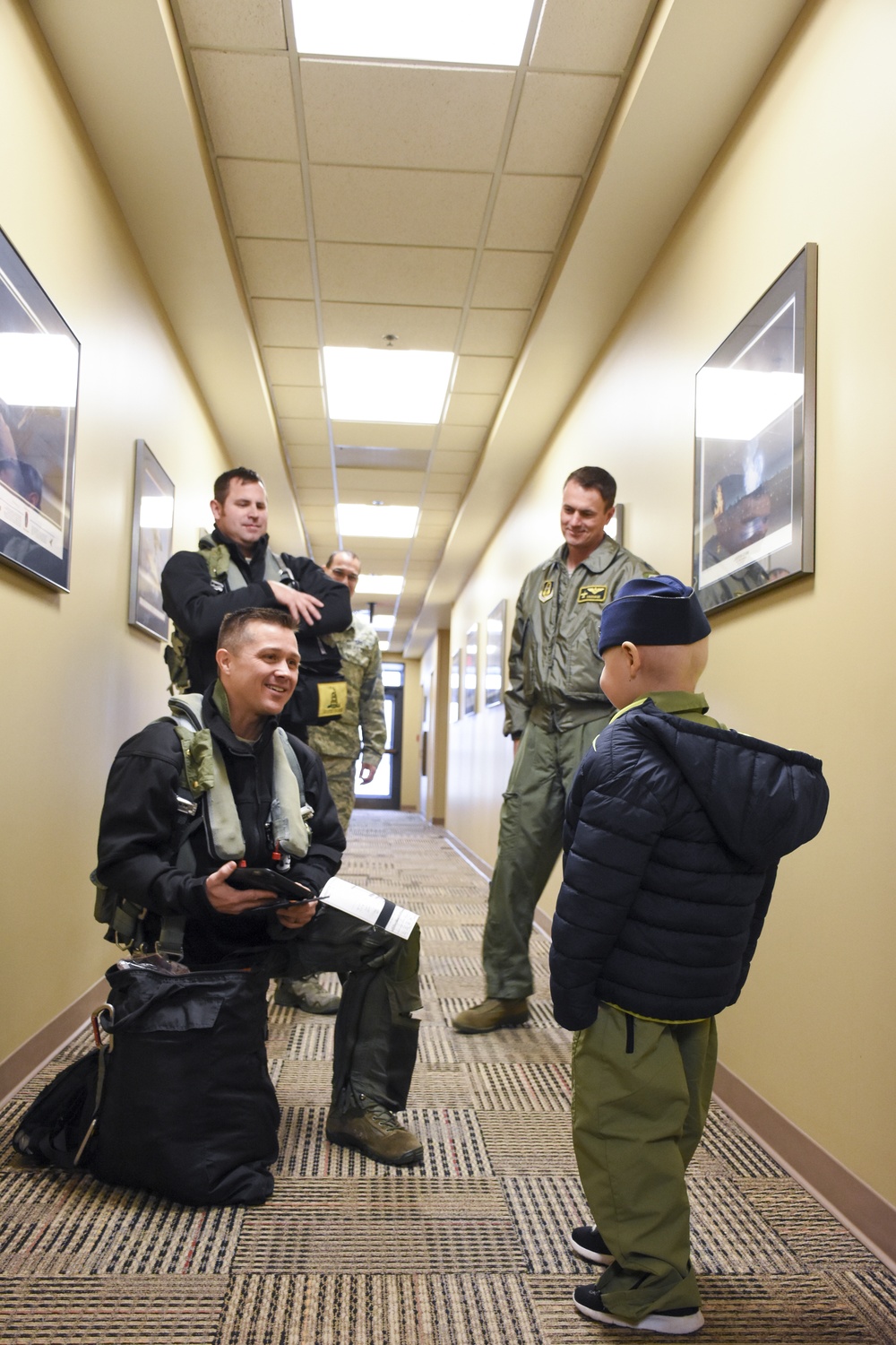 442d Fighter Wing teams with Sporting KC Victory Project to make a child a fighter pilot for a day