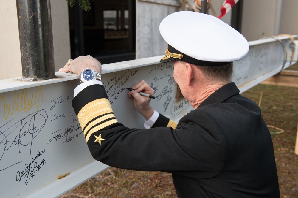 Hopper Hall Topping Out Ceremony