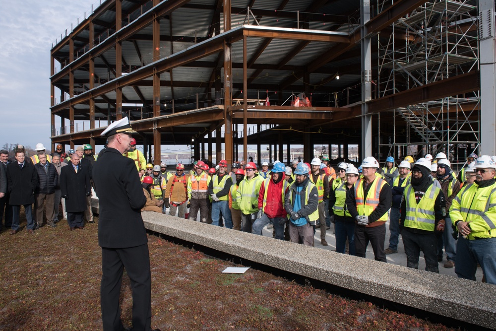 Hopper Hall Topping Out Ceremony