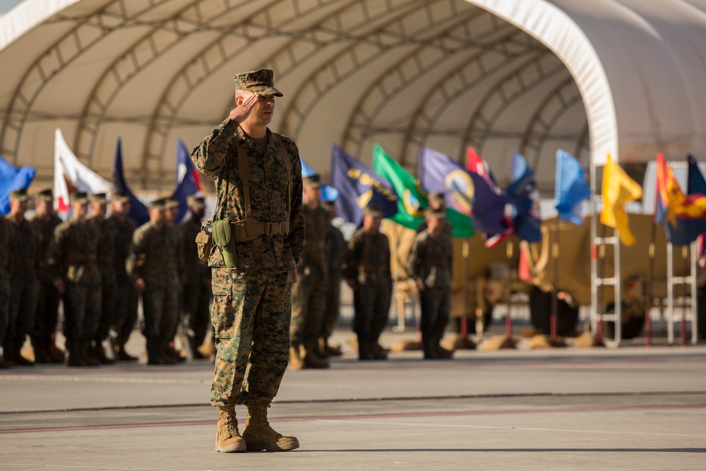 VMU-1 Relief and Appointment Ceremony