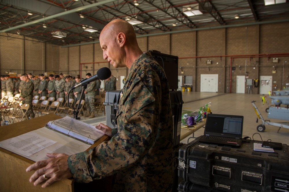 VMU-1 Relief and Appointment Ceremony