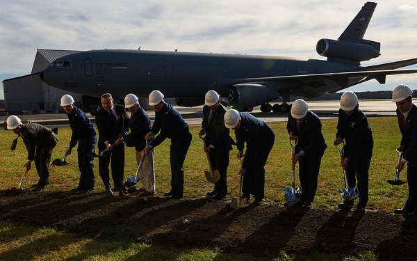 JB MDL takes first step toward KC-46 with construction groundbreaking