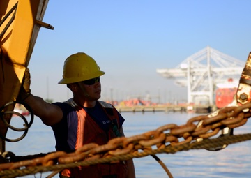 Coast Guard maintains ATON markers along Houston Ship Channel