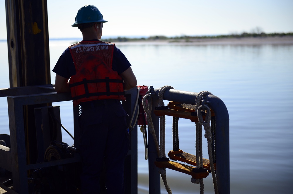 Coast Guard maintains ATON markers along Houston Ship Channel