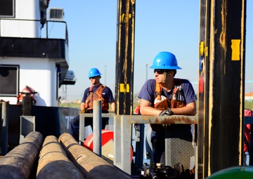 Coast Guard maintains ATON markers along Houston Ship Channel