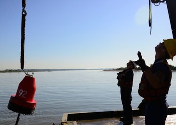 Coast Guard maintains ATON markers along Houston Ship Channel