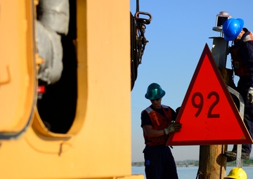 Coast Guard maintains ATON markers along Houston Ship Channel