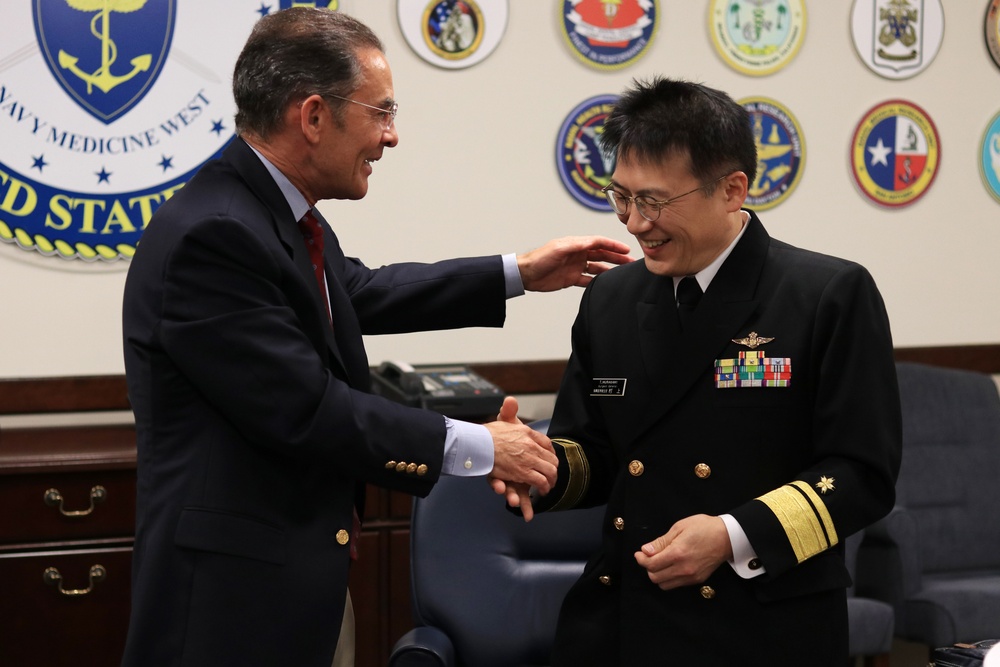 Japan Maritime Self-Defense Force Surgeon General Visits Navy Medicine West