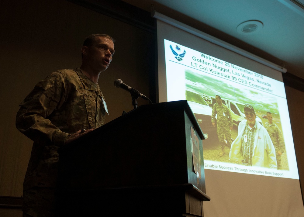 Semi-annual meeting between Nellis, 17 Native American tribes