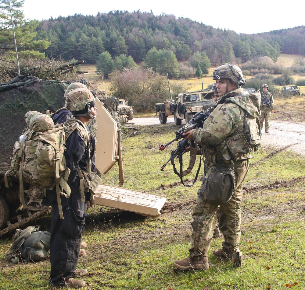 Maneuver operations bring forces together during Combined Resolve XI