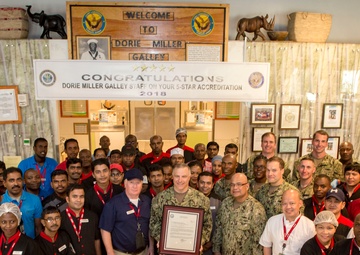CLDJ Dorie Miller Galley 2018 Ashore 5-Star Accreditation