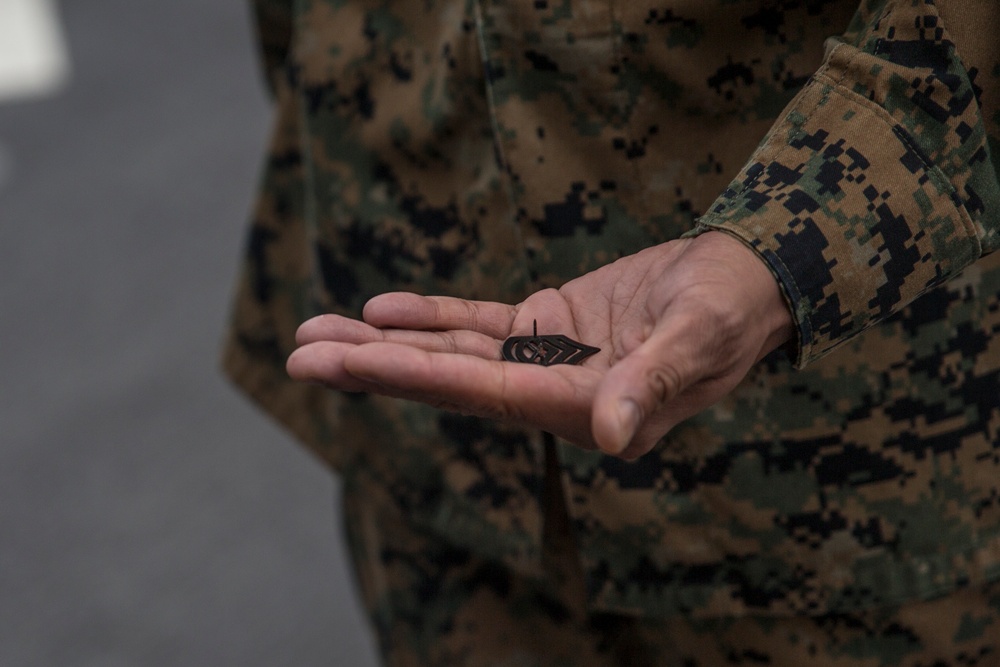 Promotions Aboard USS Somerset