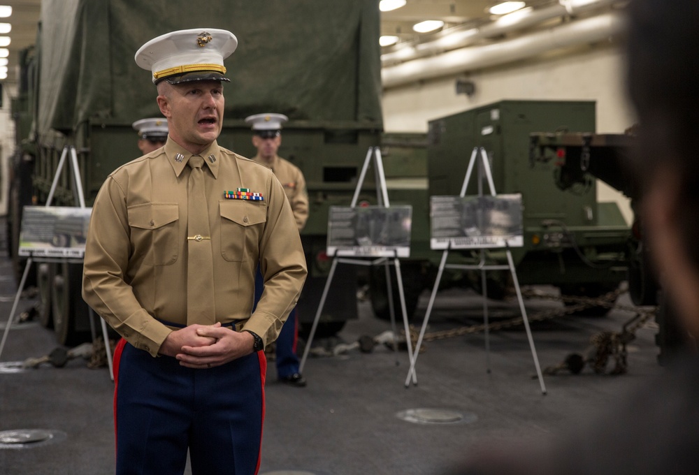 Marines Exhibit Humanitarian Assistance Equipment