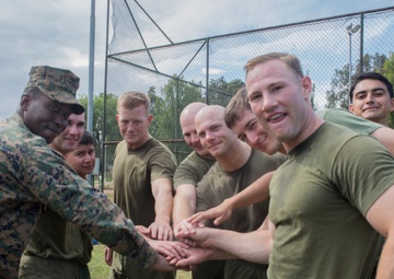 U.S. Marines Enjoy Friendship, Soccer with Chilean Service Members