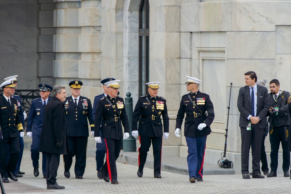 Departure of Casket from Capitol