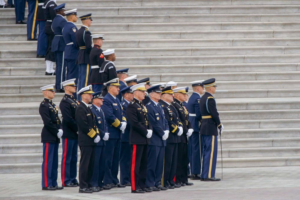 Departure of Casket from Capitol