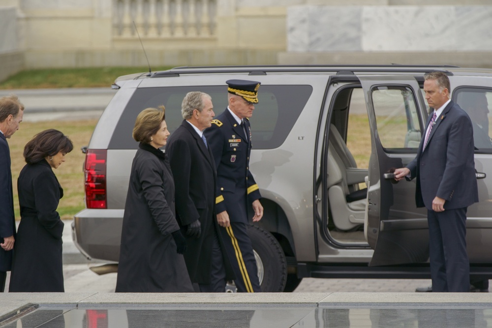 Departure of Casket from Capitol