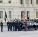 Departure of Casket from Capitol