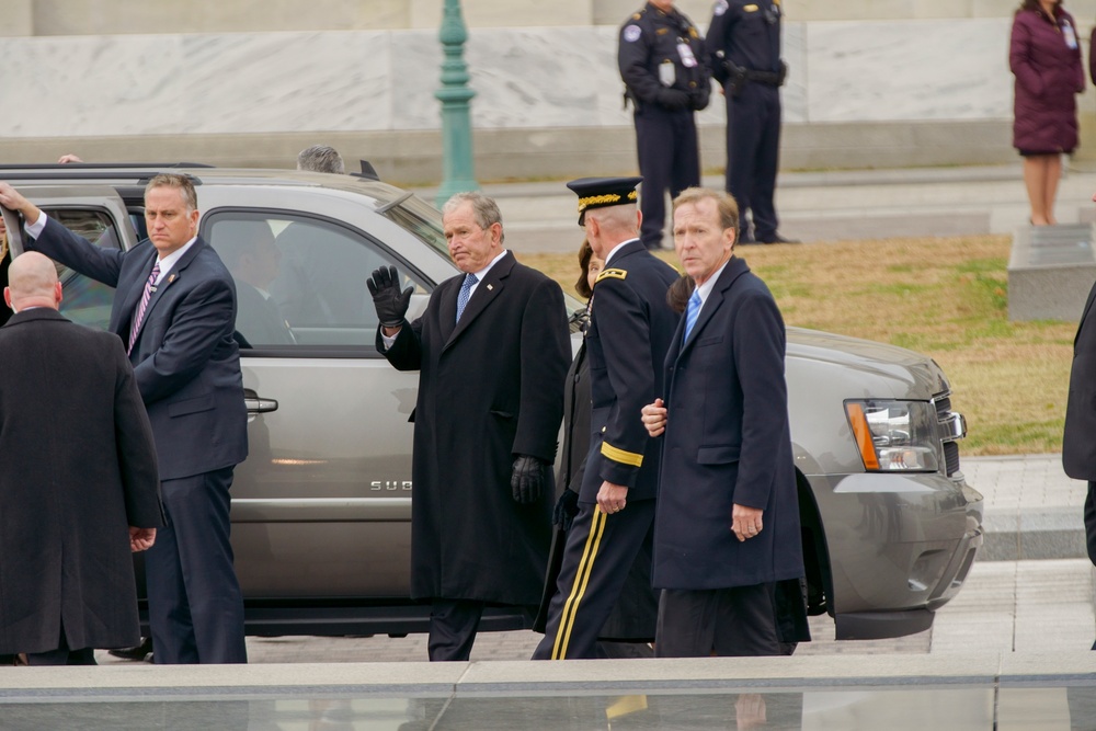 Departure of Casket from Capitol