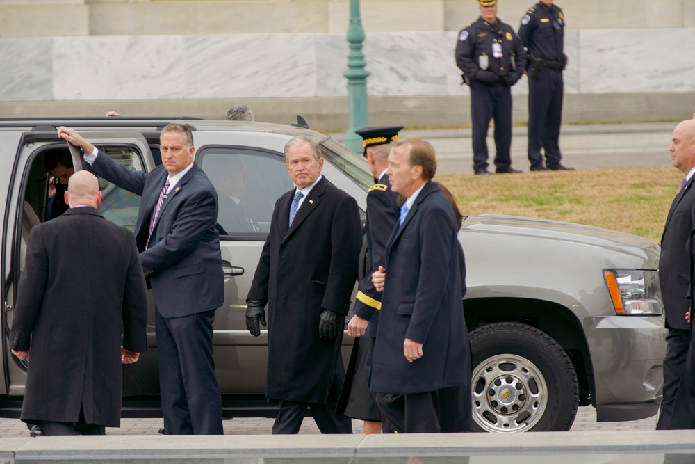 Departure of Casket from Capitol