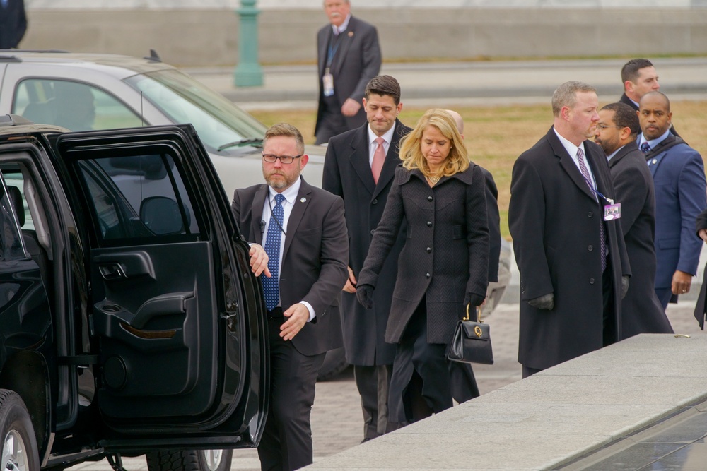 Departure of Casket from Capitol