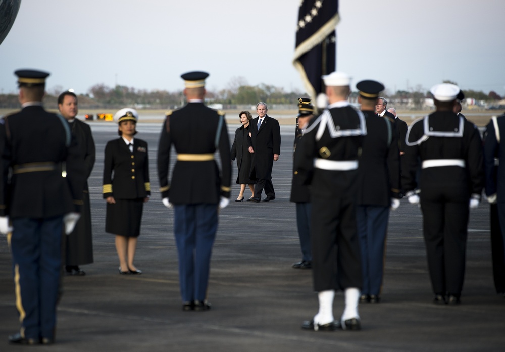 Arrival Ceremony at Ellington Field Joint Reserve Base