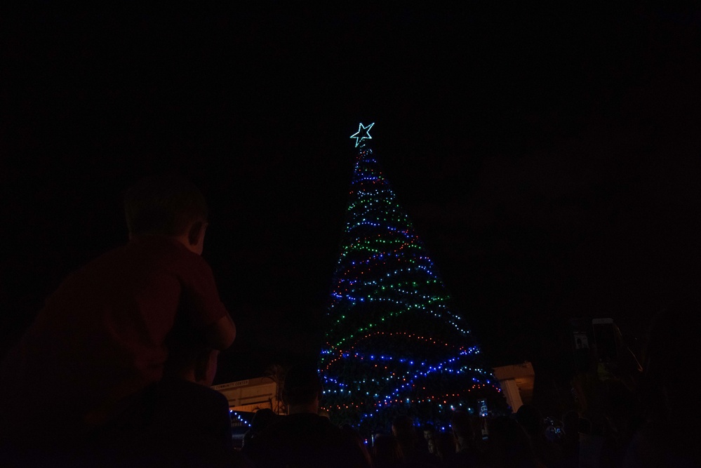 Happy Holidays: Okinawan families celebrate holiday season with Team Kadena during Tinsel Town