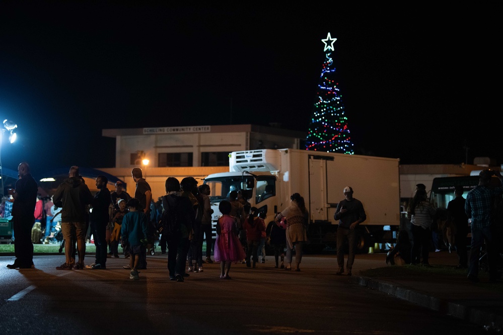 Happy Holidays: Okinawan families celebrate holiday season with Team Kadena during Tinsel Town
