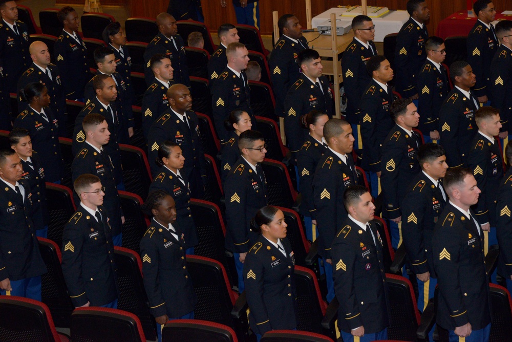 Noncommissioned Officer Induction Ceremony