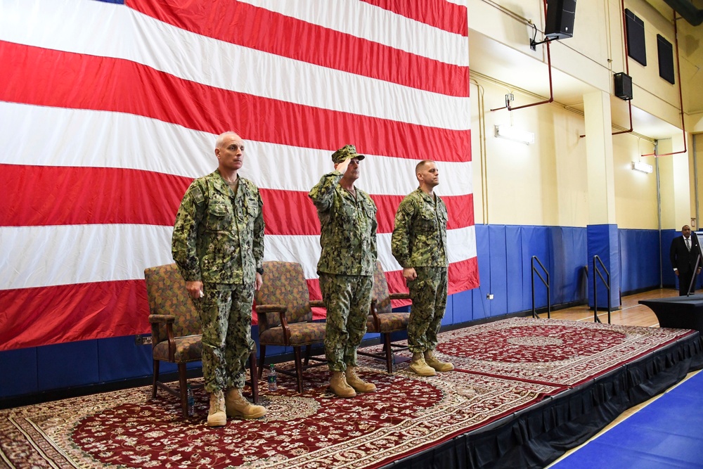 NAVCENT Team Unites for Vice Adm. Stearney Memorial Service