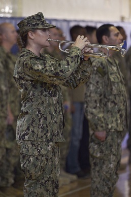 NAVCENT Team Unites for Vice Adm. Stearney Memorial Service
