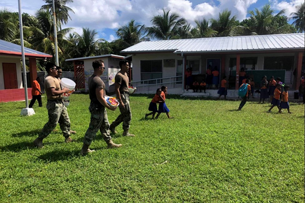 NMCB 1 Community Outreach in the Marshall Islands