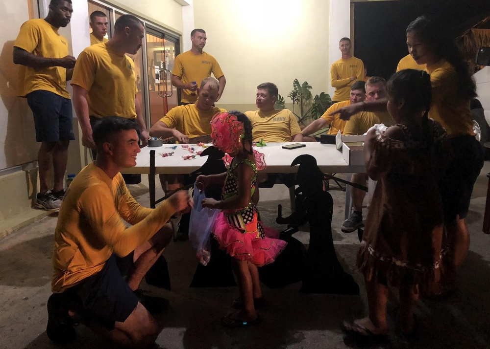 NMCB 1 Community Outreach in Micronesia
