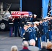 Arrival ceremony for the late President George H. W. Bush at Ellington Field