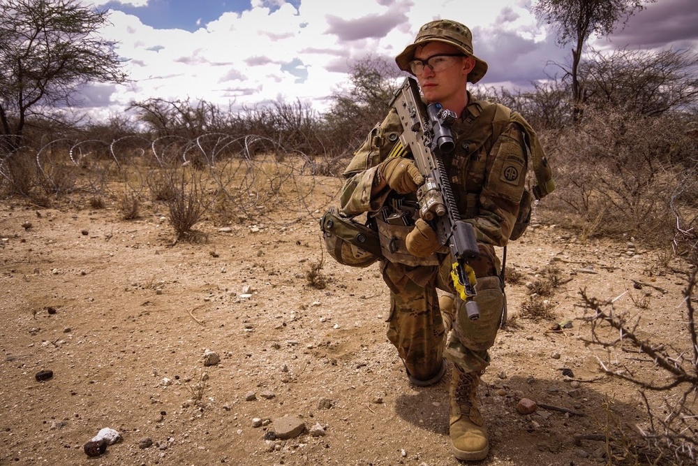 Fury, 2PARA Paratroopers Conduct Day, Night Live Fire Exercises in Kenya