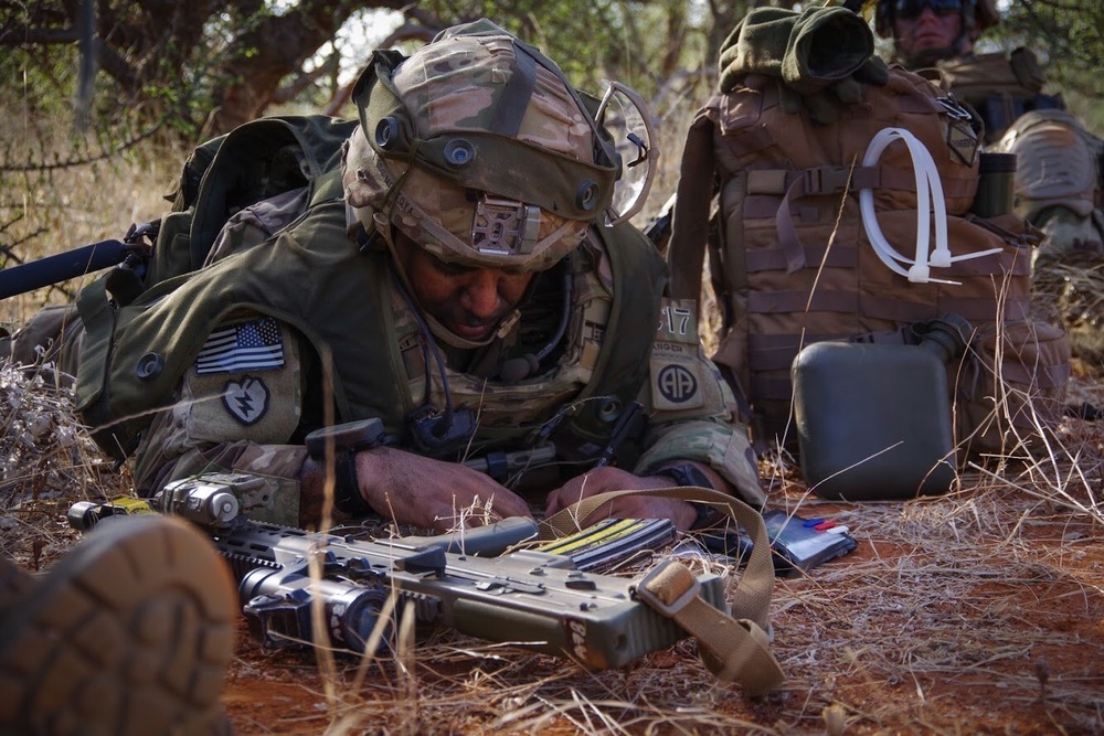 Fury, 2PARA Paratroopers Conduct Day, Night Live Fire Exercises in Kenya