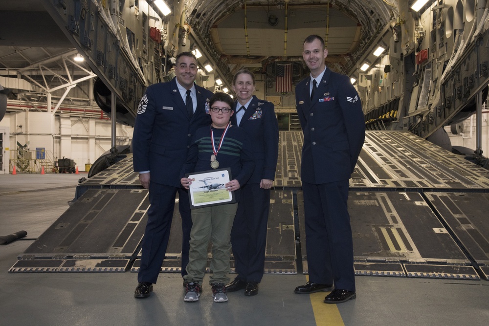 105th AW honors local kids