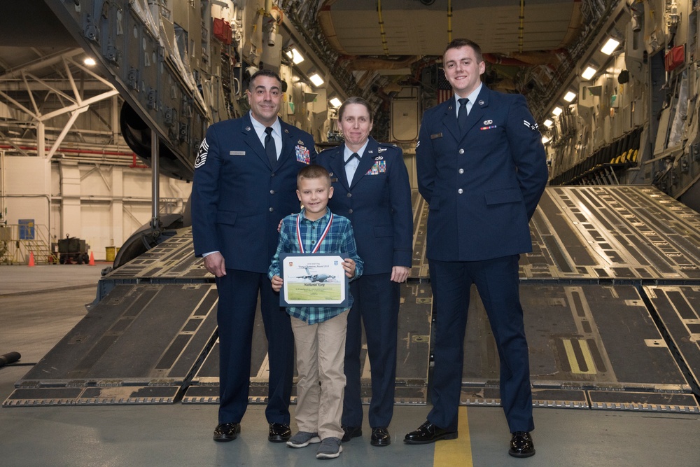 105th AW honors local kids