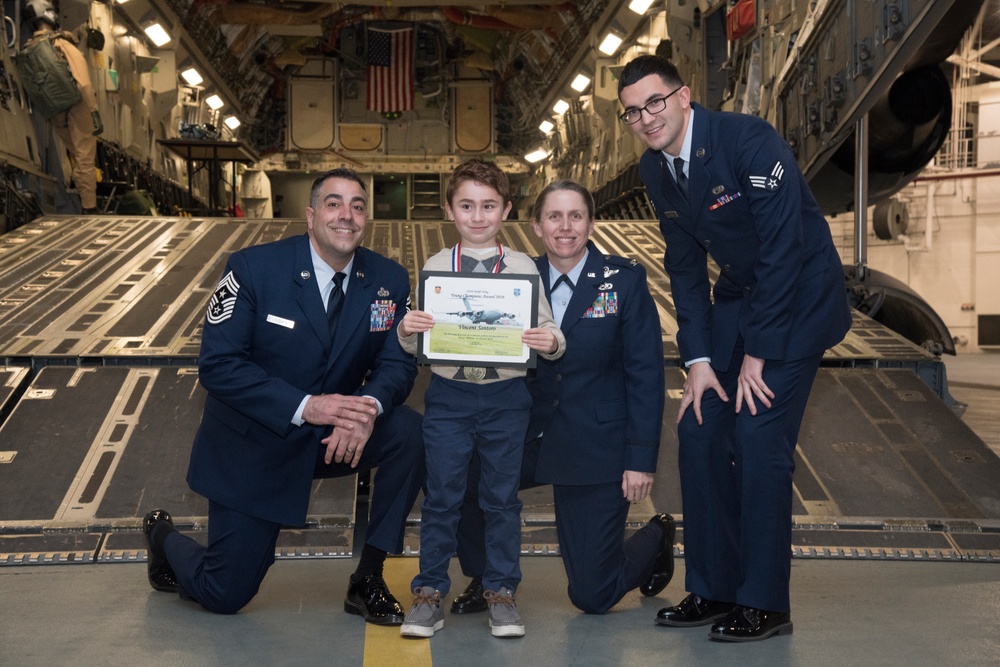 105th AW honors local kids