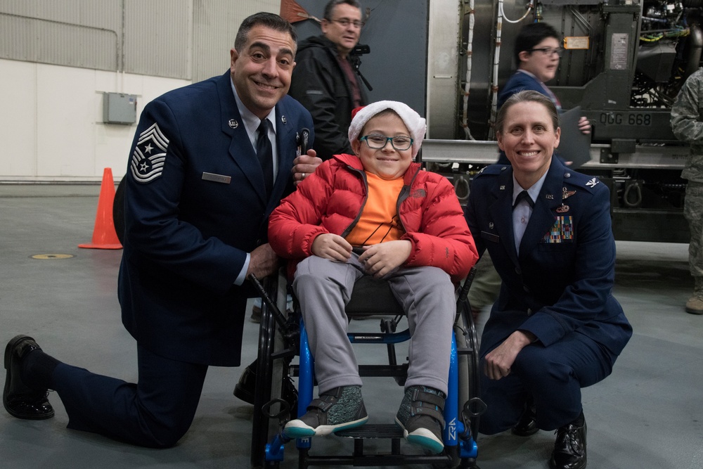 105th AW honors local kids