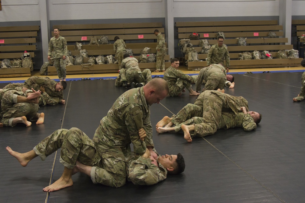 Wolfpack Conduct Combative Course