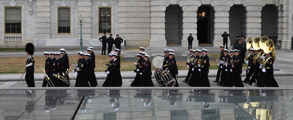 President Bush State Funeral Departure Ceremony