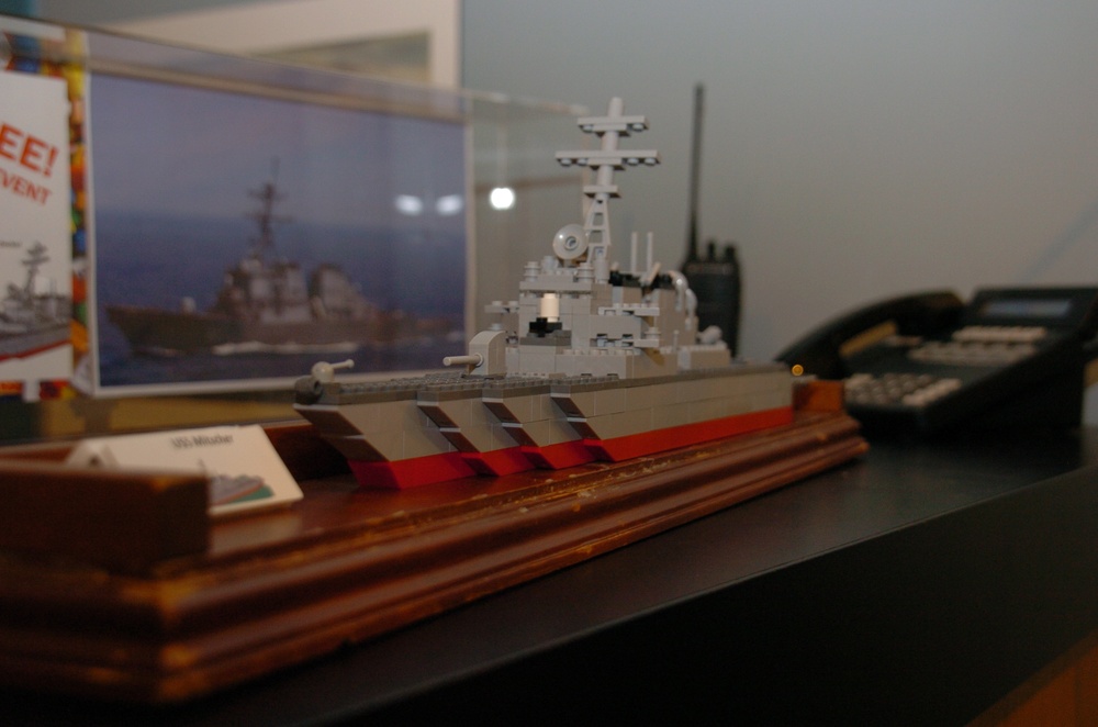 USS Mitscher (DDG 57) LEGO Model