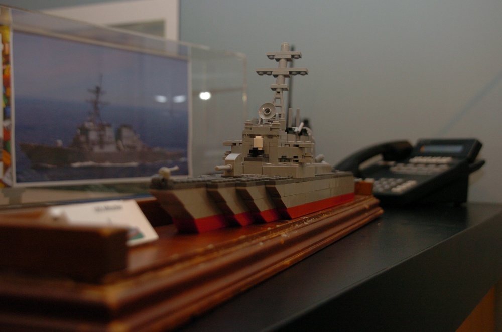 USS Mitscher (DDG 57) LEGO Model