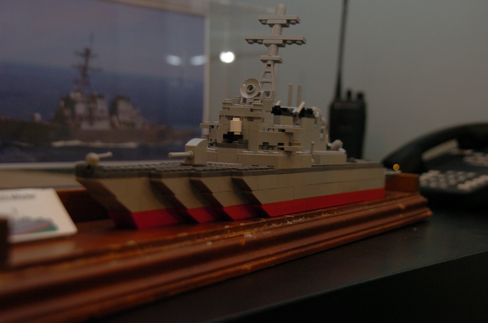 USS Mitscher (DDG 57) LEGO Model