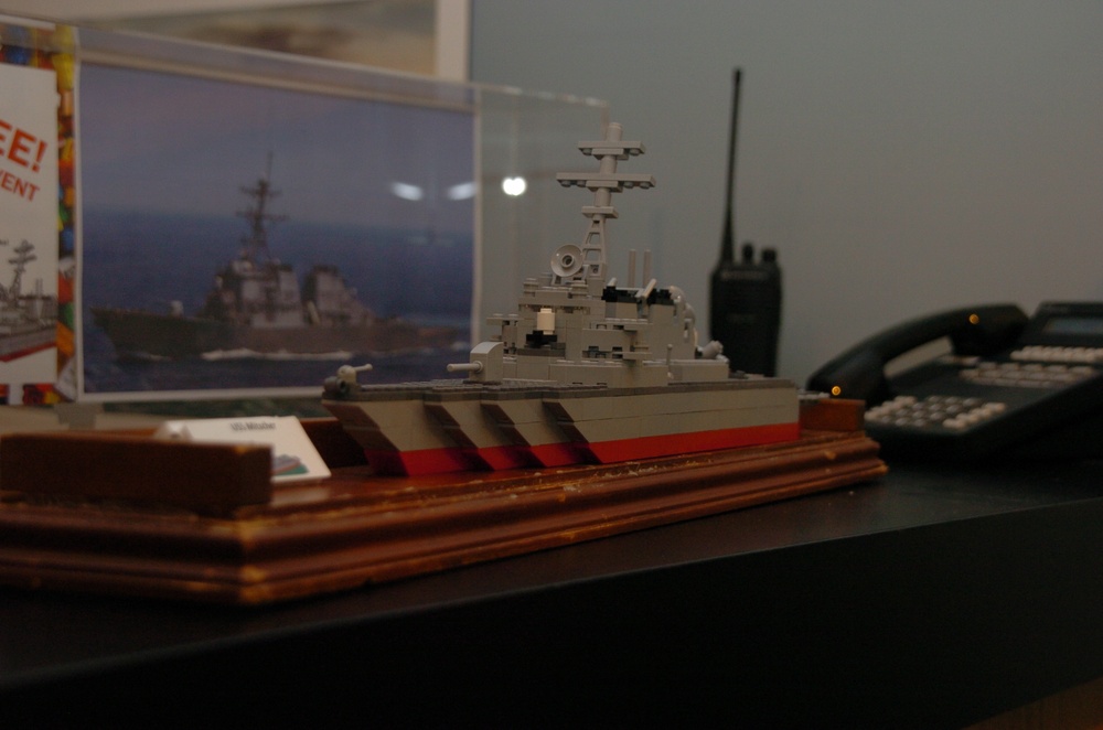 USS Mitscher (DDG 57) LEGO Model