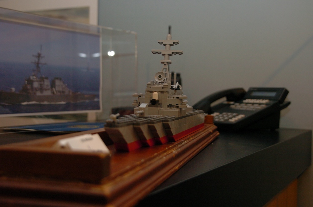 USS Mitscher (DDG 57) LEGO Model