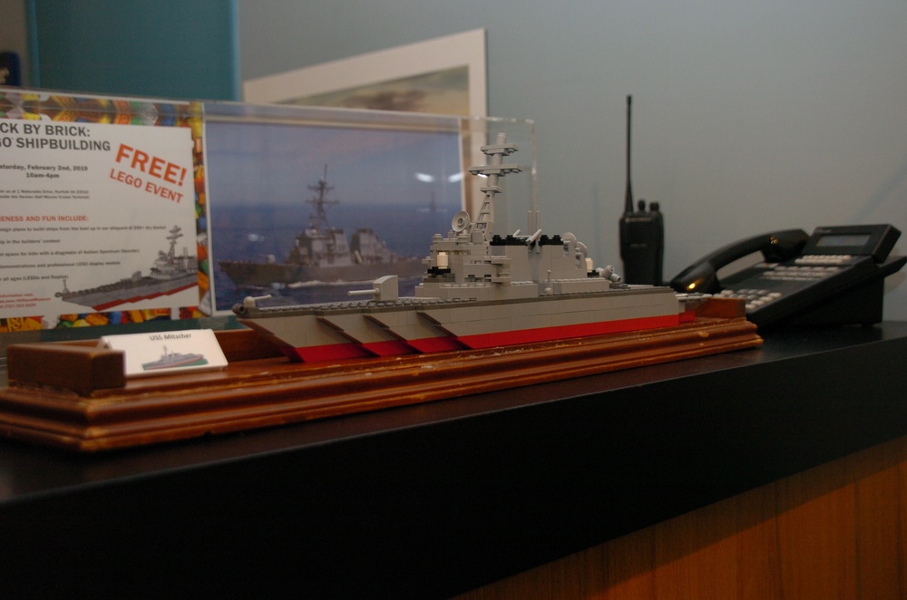 USS Mitscher (DDG 57) LEGO Model